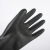 福安特劳（F） 耐酸碱乳胶手套 45CM  工业乳胶耐油防水防滑黑色作业用 黑色直筒 