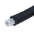 郑联 国标抗拉钢芯 JKLGYJ铝芯架空线 单芯铝电缆线 低压带钢芯16平方 10米