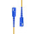 蓝邮 光纤跳线 LC/SC/FC/ST单模双芯-按需生产 APC/UPC接头收发器尾纤 网络光纤线