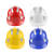 汉盾 HD-HT04 三筋ABS透气安全帽夏季透气成人工地施工头盔电工电力劳保带反光条多功能安全帽 蓝色