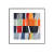 北欧风现代装饰画创意色块抽象几何小众挂画客厅餐厅正方形墙壁画 B款 30*30cm( ps框+布面画)