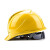 伟光ABS透气安全帽 新国标 抗冲击 欧式黄色旋钮式 1顶