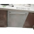 适用COLMO MAGIC套系CDFB212/315嵌入式洗碗机G53玻璃面板黑白FB3 白色