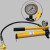 孔柔手动液压泵超高压液压系统C1803907007002便携式小型液压站 C7002带表