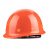 希凡里玻璃钢安全帽工作帽国标建筑工程安全头盔透气领导定制印字 GM-737桔色