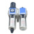 亚德客型气源处理器二联件GFCGFR300-空压机油水分离器过滤器自动 GFC200-08
