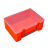 定制适用定制长方形手提透明塑料盒五金零件盒工具箱玩具整理箱乐高收纳盒 天蓝色小号高款25.2*19*10CM 空