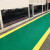 格洁 PVC地垫 耐磨防滑防水警示走道地垫地毯1.2×5m厚3mm钢板纹电阻燃工厂车间绿色黄边