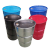 定制适用油桶200升铁皮桶柴油桶化工铁桶汽油专用桶蓝色密封废油桶储油桶 200L闭口烤漆 (黑色) 17kg