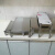 不锈钢支架子灶台架盖板厨房微波炉底座增高单层置物架 长40X宽40X高10厘米（加厚款）
