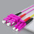 光纤跳线LC-LC-SC-FC-ST万兆多模双芯OM4光纤线40G尾纤工程电信级3/5/10米 LC-SC 多模双芯 OM4 20m