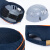 代尔塔102130轻便布安全帽短帽檐工厂夏季透气防护鸭舌棒球防撞 102110黑色-7厘米