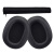 Denon/天龙AH-MM400耳机套MM300头戴式耳机海绵套小羊皮耳罩皮套 黑色MM400耳机套一对+黑色头梁