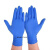 硅胶手套护手防裂一次性多用途100只乳胶男士大号大码多功能薄 蓝色加厚盒装(100只) S