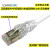 康普/安普2/3/5米6A跳线万兆屏蔽跳线超六类成品网线FTP网线 10米