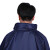 君御 N211-1A分体式带反光条雨衣套装 户外加长安全雨衣 藏青色-XL  藏青色 XL