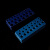 离心管双面板24 32 60 80 96孔离心管架0.5ml/1.5ml/2ml PCR管架双面板 96孔双面板