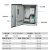 内外门双层门配电箱消防控制箱电控箱挂墙箱动力柜专用箱非标定制 800x600x200(25位双开门)