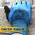 星宇（XINGYU）奋斗者FL306乳胶磨砂手套 防水耐磨防滑手套 水产建筑物流搬运劳保手套 蓝色1包（12双） M