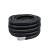 鸣固 黑色包塑金属软管 塑料穿线管波纹管电线电缆保护套管蛇皮管 加厚38mm（20米价格）