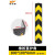 橡胶护墙角地下车库反光护角板警示条护圆角防撞条交通设施 直角800_100_6mm