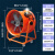 普霖乐 手提式轴流风机220V移动式排风扇抽风鼓风机工业通风设备 备件 32寸800MM移动风机 