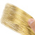 飓程 焊接耗材 黄铜线 H62铜线 黄铜丝 1mm-5mm铜丝 圆丝 单位：米 2.5mm 