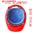 橙央（CHENGYANG）慕帆一次性安全帽内衬蓝色固定式无纺布吸汗透气头盔内胆卫生帽头 纸质蓝  50只