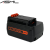 ASML 适用 百得BLACK&DECKER BL2036 电池36V  生活电器配件 百得工具 锂电池 36V   4.0Ah LBXR36