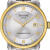 天梭（TISSOT）瑞士手表不锈钢豪致系列自动机械男表时尚腕表41mm送男友商务防水 Silver