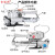 热熔打包机气动免扣式PPET手提式小型全自动塑钢带捆扎带收紧一体 B19型免分带式(适用13~19MM)