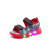 迪士尼（Disney）带灯钢铁侠男童凉鞋2024夏季新款儿童沙滩鞋中小童软底男孩凉鞋 蓝色 25码内长15.5cm