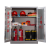 304不锈钢消防装备柜室外用微型消防柜消防站消防器材应急器材柜 201三门1600*1500*400