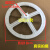 定制双桶减速器皮带轮 三角带轮子塑料轮子盘 轮子直径23.5cm(方孔)