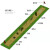 晶事达（JINGSHIDA）400米障碍拓展体能训练大型全套装 固定式 含安装（壕沟、场地平整、路沿石、细沙等)