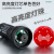 索维22MM蜂鸣器LED指示灯声光报警器AD136-22SM 12V24V220V开孔16MM 22MM开孔-绿色 6.3V 普通款
