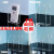 CLCEY电视空调遥控收纳盒亚克力透明盒手机充电挂墙壁挂盒置物架展示架 三格放手机盒+墙贴