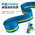 SHANDUAO 五点式安全带 高空作业安全绳双钩国标套装 全身式保险带AD9041 双大钩1.8米+缓冲包