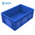 Raxwell蓝色EU系列周转箱长方形加厚塑料物流箱汽配箱水产养鱼养龟箱收纳整理储物分类箱RHSS4020