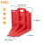 FFOC 挡水板 红色可移动防洪挡板活动式塑料挡板防水防汛必备FH66-C 外弯防洪板 75*83*66cm