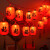 晚灯2024新年装饰红灯笼太阳能小彩灯闪灯串灯春节布置氛围灯挂饰彩灯 圆灯笼1.5米10灯(电池款)