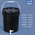 水杉25L黑色带龙头塑料桶带盖机油涂料润滑油香精胶水油墨桶25升