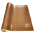 联嘉 耐高温棕色铁氟龙胶带 绝缘耐高温胶布 封口机真空机使用加厚阻燃隔热胶带 0.11mmx100cmx10m