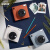 富士（FUJIFILM）instax拍立得SQ1方形相机6自带美颜20复古90胶卷mini12升级版 赭石橙 SQ1相机标配+富士原装配件盒(内含相机包、相册、