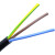 定制电缆ZCRVV3*2.5mm平方软护套线三芯纯铜电源线阻燃电线空调线 100米