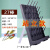滴水架实验室单双面沥水化验室器皿实验台晾干27支52支烧杯架烧瓶工业品 灰色52棒(打孔)