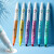 用彩色记号笔做笔记手账用标记笔儿童大容量划重点多色笔 可定制 6支/1盒樱花笔头