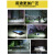 动真格（DongZhenGe）LED强光充电投光灯户外应急灯工地停电照明露营摆地摊手提灯AA 普通版100W(6-12小时)