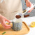 川岛屋电子称量勺高精度计量勺厨房家用烘焙称克数带刻度奶粉勺子 黑色量勺(附备用电池)