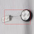 DEDH丨黑色自动伸缩防盗拉线盒圆形钢丝拉绳锁；线尾2个锁扣含铁片1米